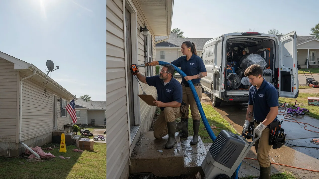 Ceiling Water Damage Restoration in Mellen, WI near me